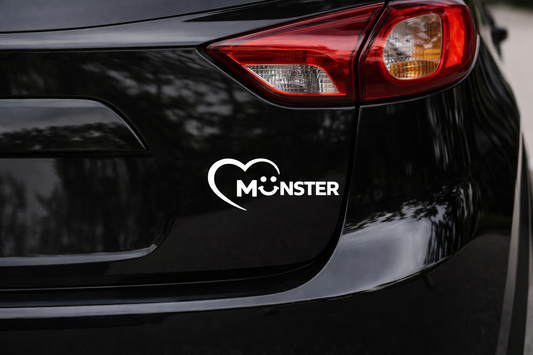 🚘 Zeig deine Liebe zu Münster ❤️– Autoaufkleber in 5 Designs