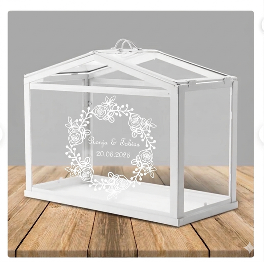 Personalisierter Hochzeitsaufkleber – Individuell mit Namen, Datum & Wunschdesign 👰🏼‍♀️🤵🏻‍♂️❣️