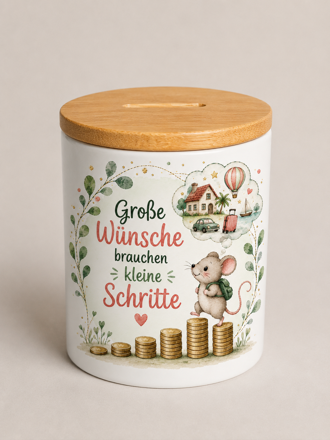 Spardose aus Keramik – liebevolle Motive für kleine & große Sparziele 💰✨