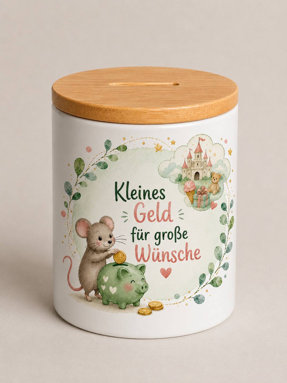 Spardose aus Keramik – liebevolle Motive für kleine & große Sparziele 💰✨