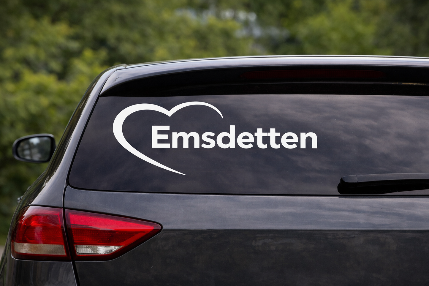 🚗❤️ Meine Stadt – Personalisierter Autoaufkleber