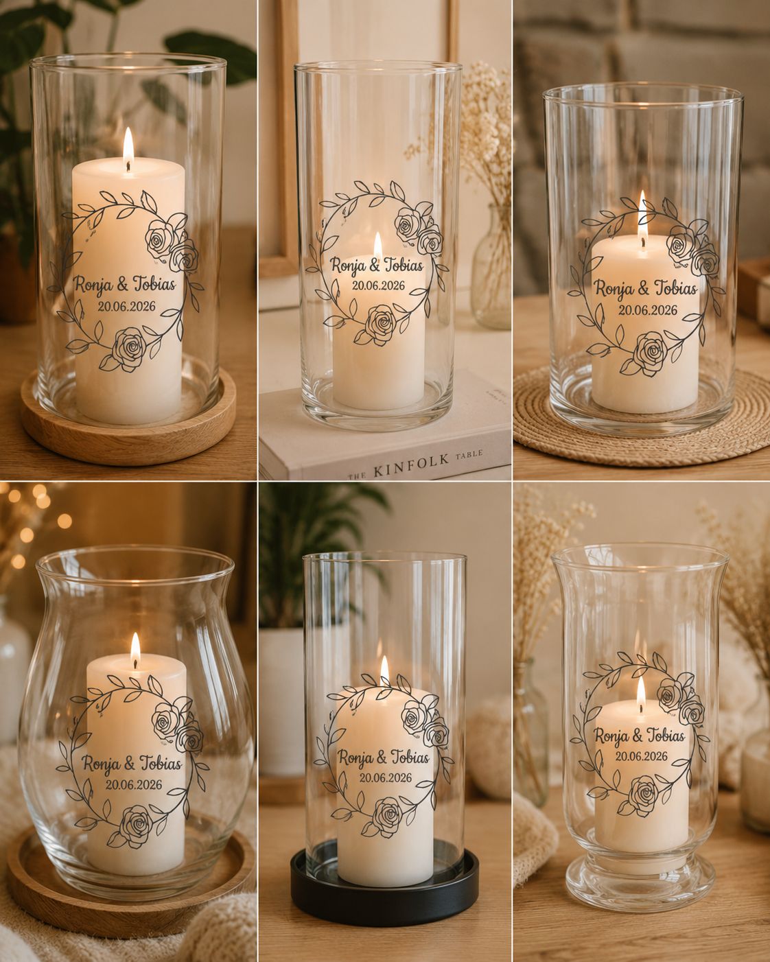 Personalisierter Hochzeitsaufkleber – Individuell mit Namen, Datum & Wunschdesign 👰🏼‍♀️🤵🏻‍♂️❣️